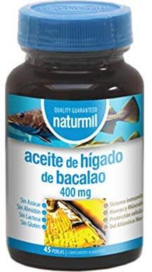 Naturmil Aceite de Hígado Bacalao 400 mg 45 caps