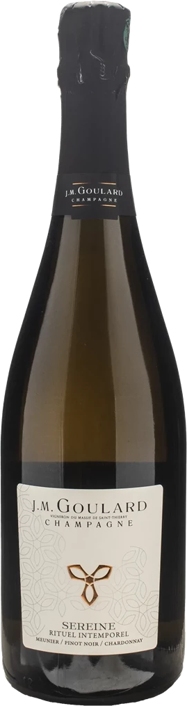 J. M. Goulard Champagne La Sereine Meunier Pinot Noir Chardonnay Brut