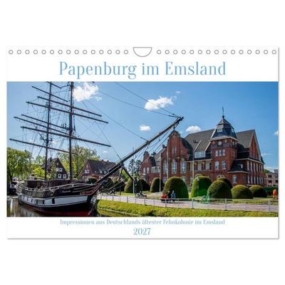Papenburg im Emsland (Wandkalender 2027 DIN A4 quer), CALVENDO Monatskalender