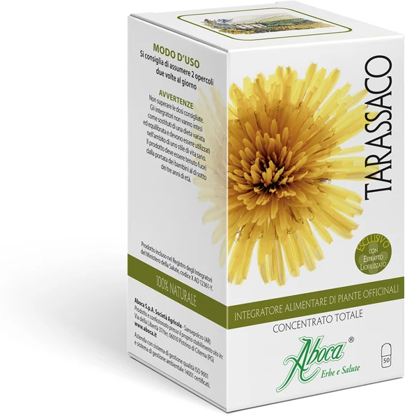 ABOCA SpA SOCIETA' AGRICOLA Aboca - Tarassaco Concentrato Totale Contiene 50 Opercoli