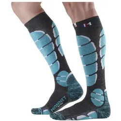 Monnet, Herren, Sportsocken, Chaussettes Ski Light Blue 2022 (35 - 36), Blau
