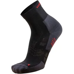 WAPITI Trail Running mid GTR01 - Herren Trailrunning-Socken - schwarz - 39-41