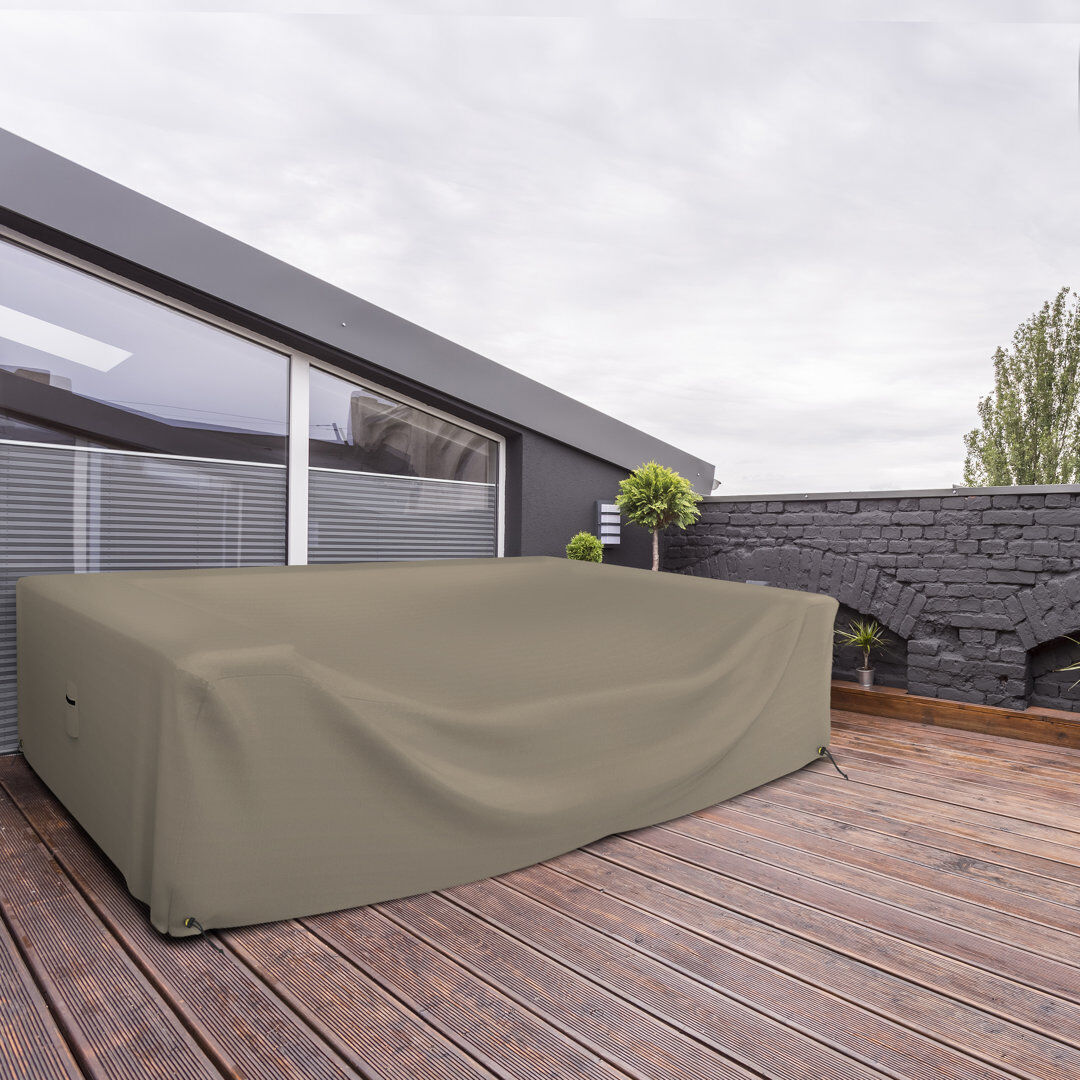 Blue Elephant Outdoor Sectional Sofa Cover Beige 71.1cm H x 320cm W x 320cm D