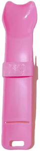 Inspire Picks Purr Squeeze Cat Treat Spoon Feeder Long Handle Wet Food & Cat Stick Treat Dispenser pink