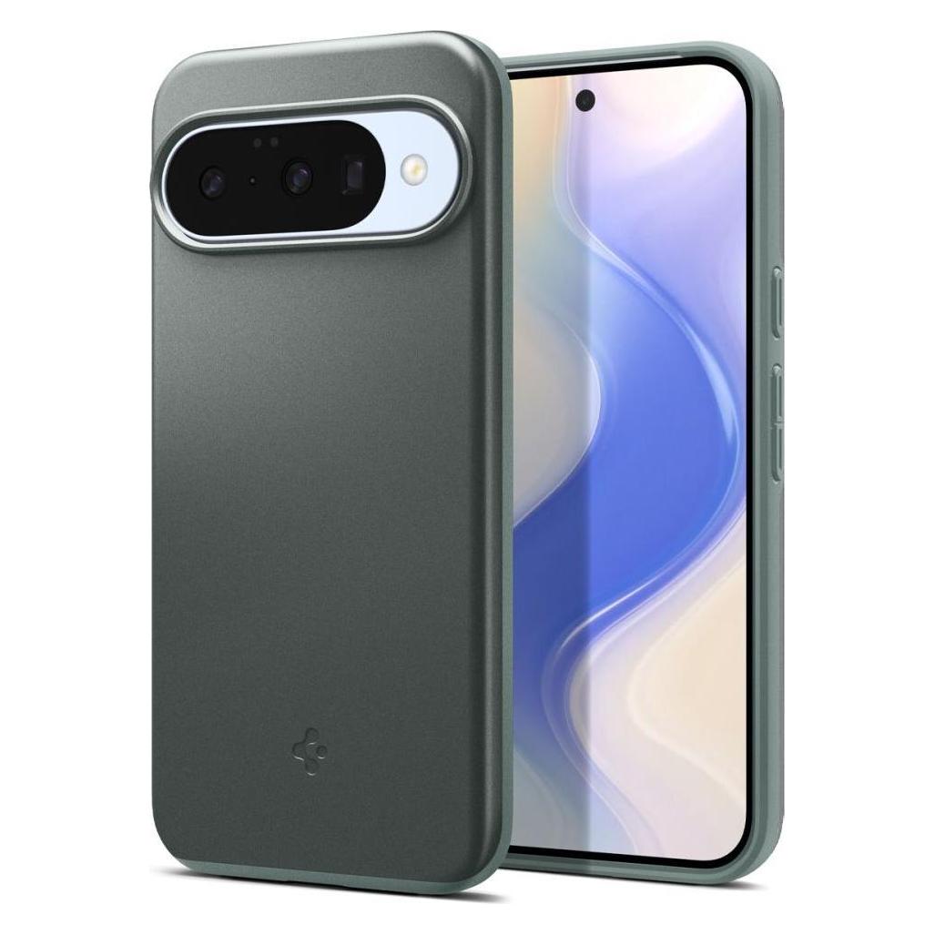 Spigen - Thin Fit MagSafe - Google Pixel 10 - Sage Green (Google Pixel 10, Google Pixel 10 Pro) (ACS09701)