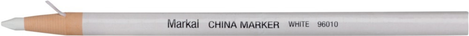 MARKAL China Marker weiß Marker mit Papierhülle (96010)