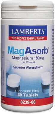 Lamberts Magasorb (Citrato de Magnésio) 60 comprimidos