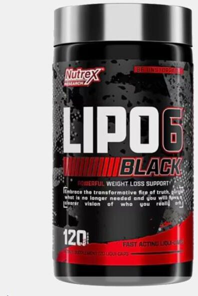NUTREX LIPO 6 BLACK 120 CAPSULAS
