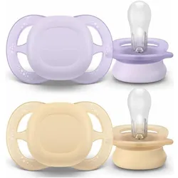 Philips Avent, Nuggi, Jaunums! maneklitis Ultra Start 0-2 menesi 2 gab. (2x, 0 - 2 Monate)