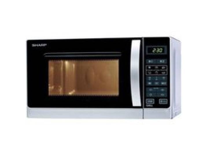 SHARP R642INW - Micro ondes grill combiné silver- 20 L - 800 W - Grill 1000 W - Pose libre