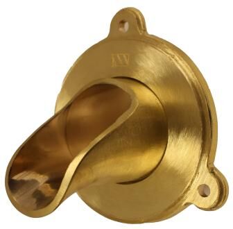 Marathon Cast Nickel RD940 Downspout Nozzle 8 inch