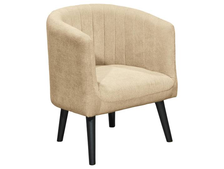 Livetastic Cocktailsessel, Sand, Holz, 61x82x58 cm, Wohnzimmer, Sessel, Cocktailsessel