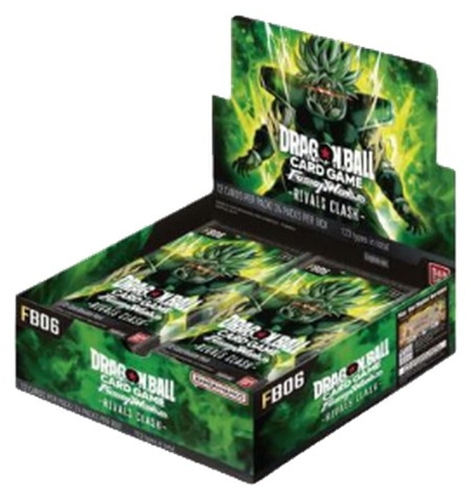 Bandai Dragon Ball Super Rivals Clash Booster Box Fusion World
