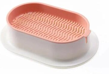 ilyeco Pet Cat Sprout Dish Growing Pot, Hydroponic Cat Grass Germination Kit For Digestion, Greenhouse Grow Box Starter Set blue Green