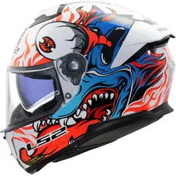 LS2 FF808 Stream II Inferno Helm XXL (63/64)