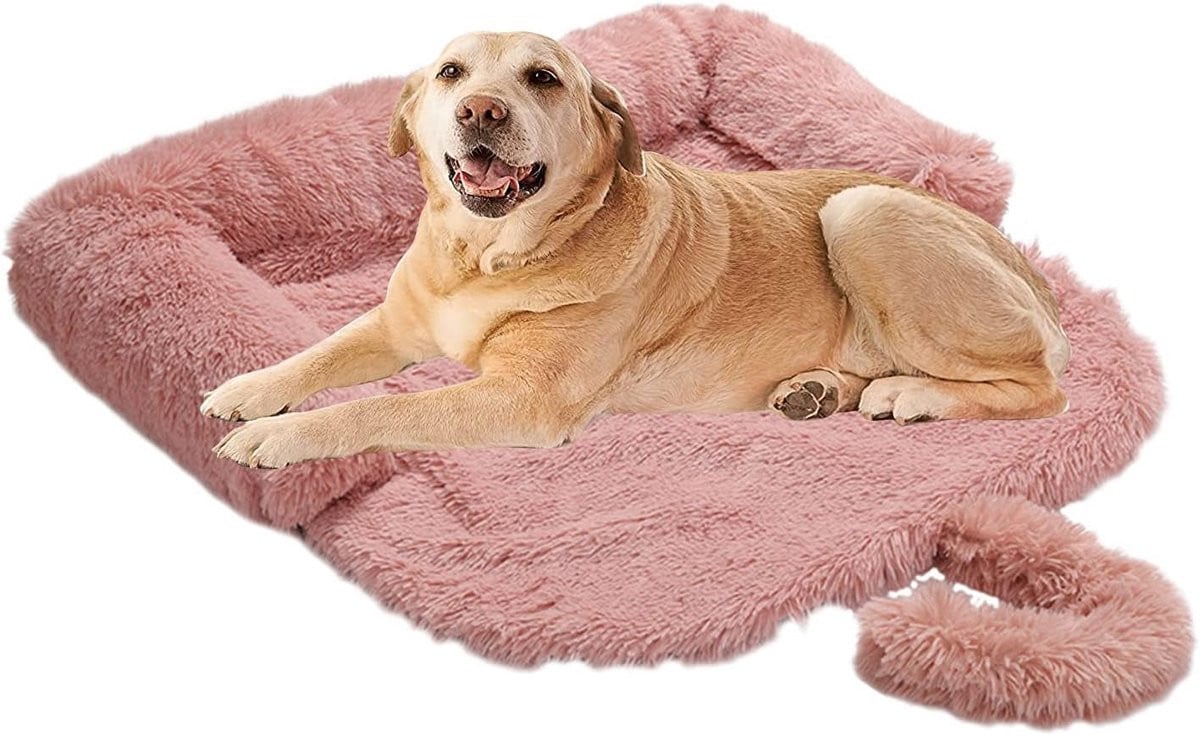 Hondbed Soft Plush Comfortabel Kussen met Antislip Onderkant