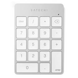 Satechi Satechi Slim Wireless Keypad Silver Kabellos Nummernblock Silber ST-KSALKPS
