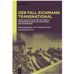 Der Fall Eichmann transnational, Fachbücher von Christian Ernst, Patrick Eser