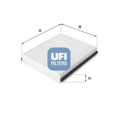 UFI Filter, Innenraumluft 53.159.00 für HONDA