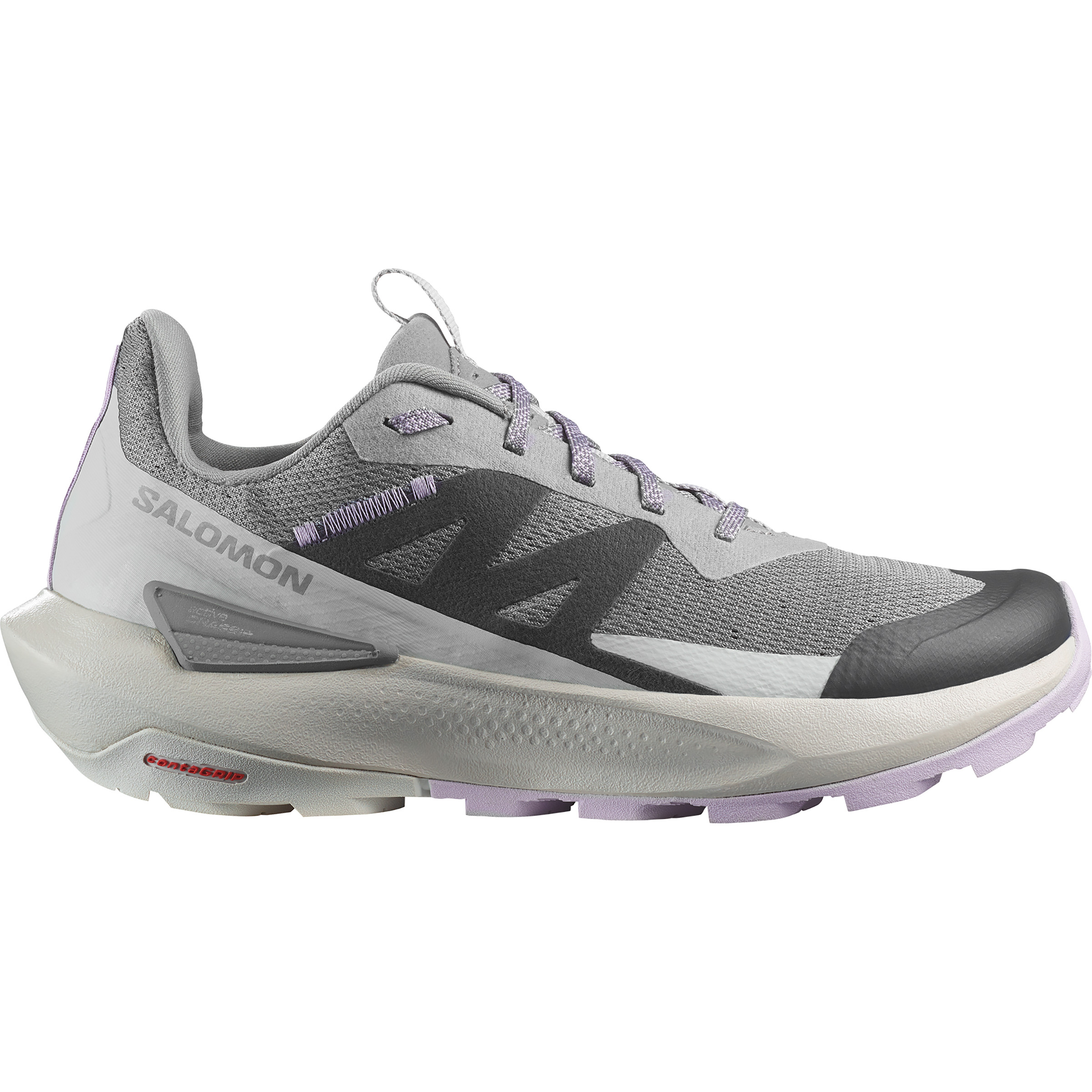 Salomon Elixir Activ Damen Zustiegsschuhe grau Größe 37 Trekking Atmungsaktiv
