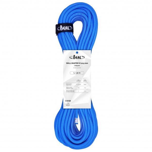 Beal - Wallmaster - Indoorseil Gr 40 m blau