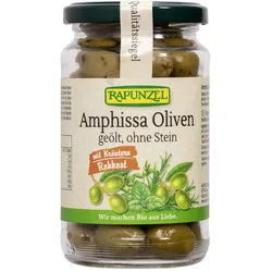 Amphissa Oliven mit Kräutern, ohne Stein geölt