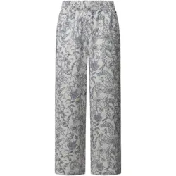 Pepe Jeans für Damen. PL211818 Gerade Hose aus fließendem Stoff Duana weiß (L), Lässig, Leinen