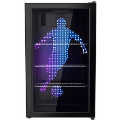 Getränkekühlschrank Fussballer Schwarz