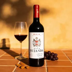Vina Bujanda Tempranillo Tinto 2021 - Rotwein trocken - Rioja, Spanien
