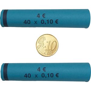 Betec Münzhülsen 10 Cent  3705 für Rollgeld 80 Stück
