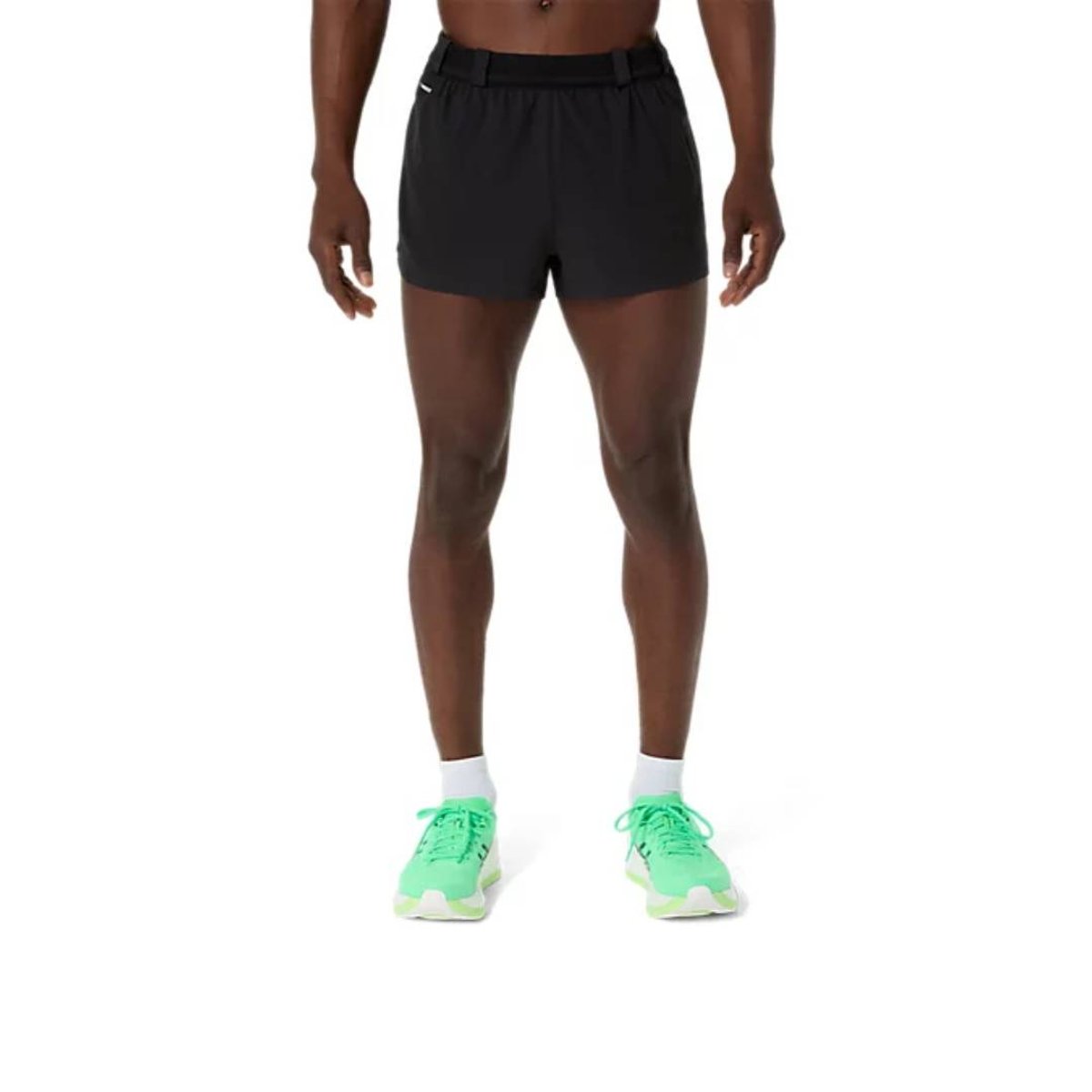 Calção Asics Metarun Split Preto, Tamanho L Homem
