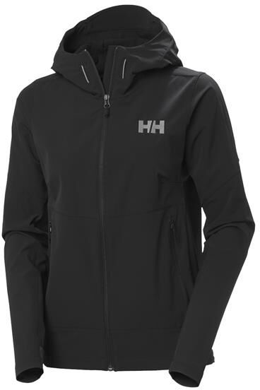 Helly Hansen Womens Blaze Softshell Hooded, Black M