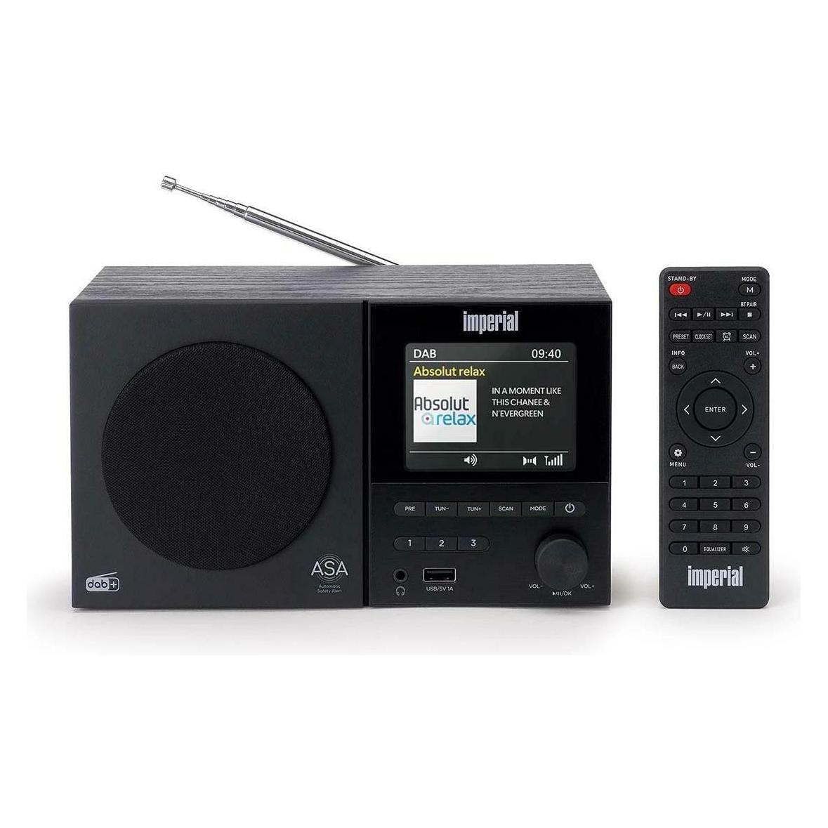 Imperial Dabman 120BK (DAB+, FM, Bluetooth) (DABMAN-120BK)