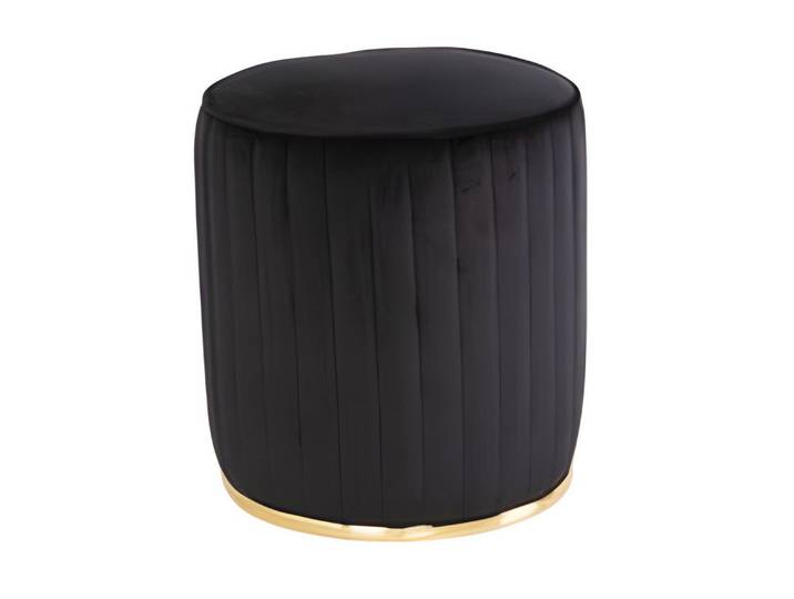 JVmoebel Hocker Schwarzer Holz Hocker mit modernem Design und eleganter Funktionalität (1 St., 1er Set), Made in Europe