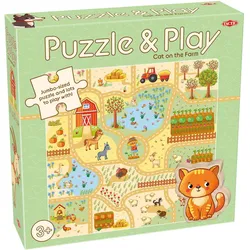 Tactic My First Puzzle & Play Cat on the Farm (Englisch)