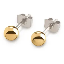 Boccia 0504-03 Damen-Ohrringe Titan Goldfarben