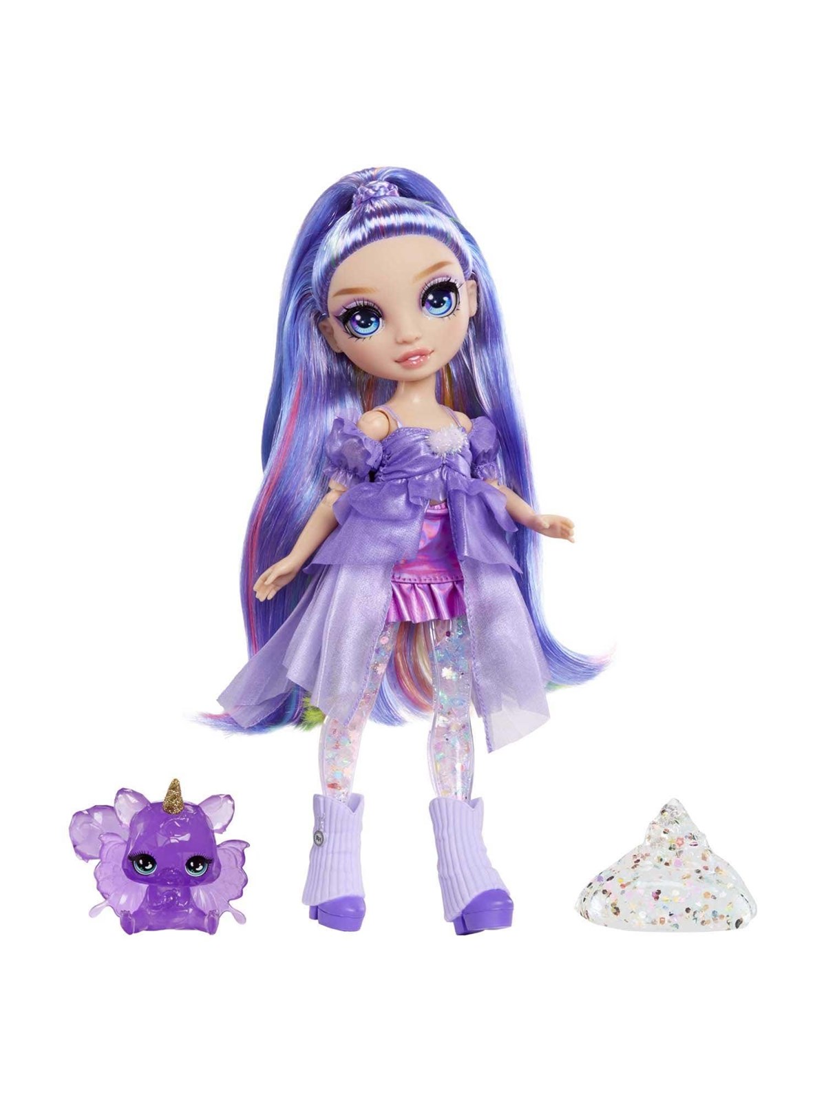 Little Tikes Rainbow High Fashion Doll with Slime - Violet