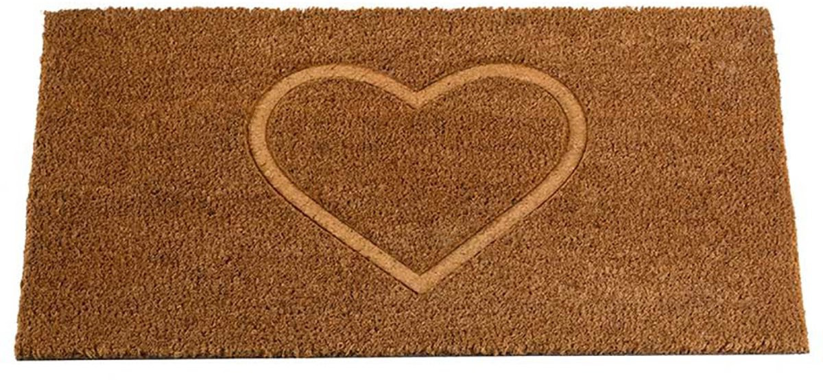 Smart Garden Products Deurmat Kokos Hart 45 x 75 cm