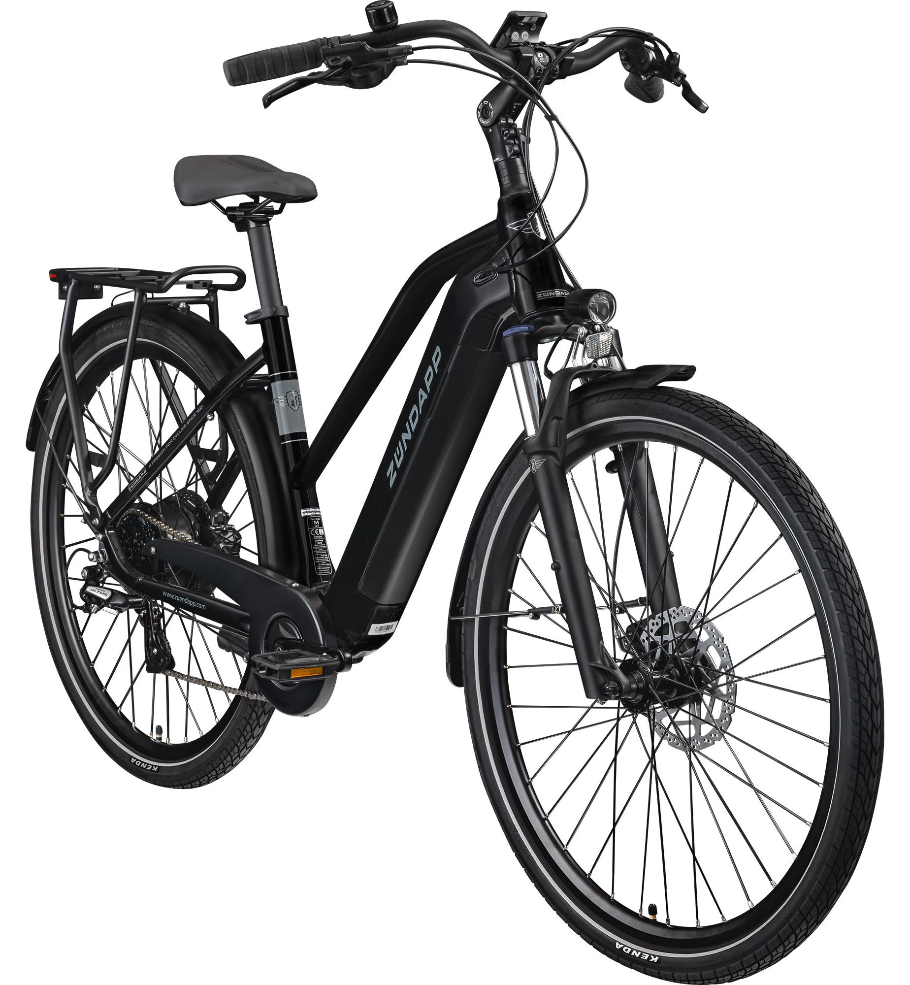 Zündapp Z810 E Bike Trekkingrad 28 Zoll 536 Wh schwarz/grau