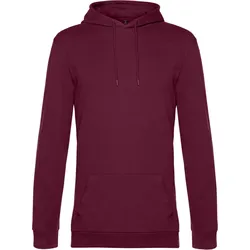 B&C Herren Kapuzen Sweater Hoodie WU03W wine L