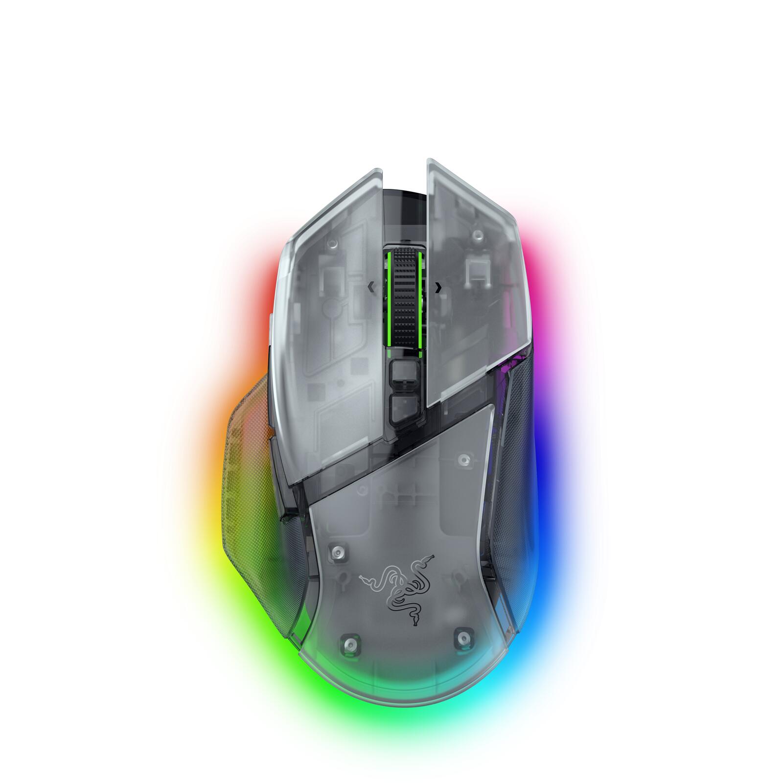 Razer Maus Basilisk V3 Pro 35K Phantom Edition kabellos weiß RZ01-05240400-R3G1