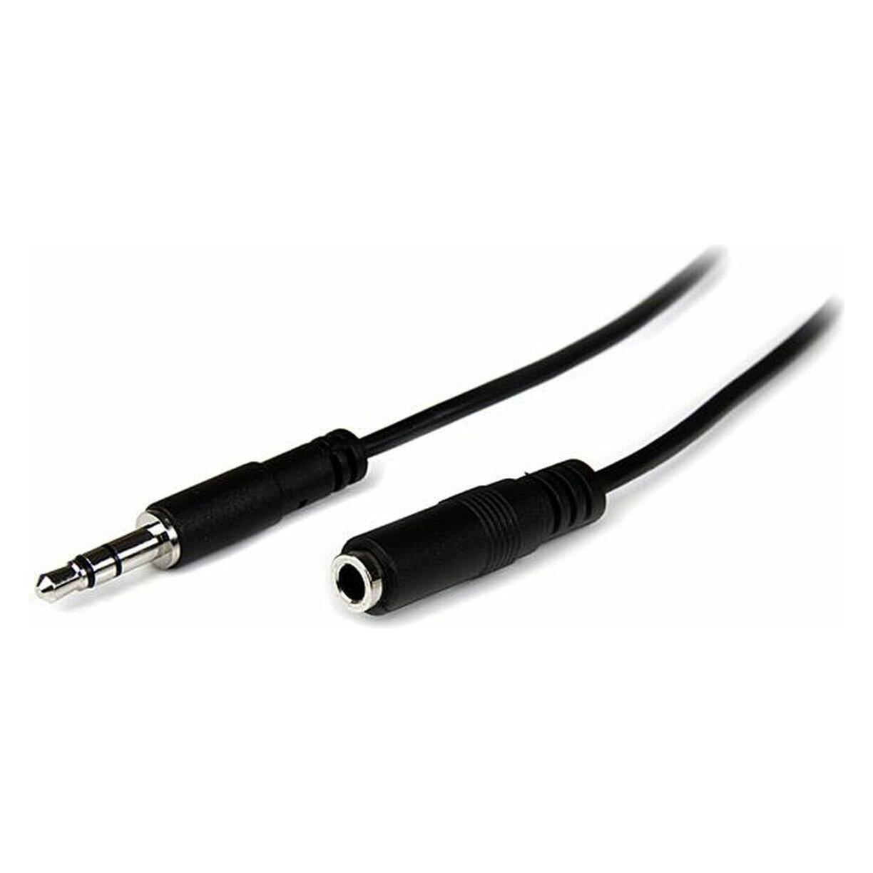 StarTech Slim 3.5mm Stereo Ext Cable (1 m) (MU1MMFS)