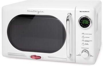 Nostalgia Retro 0.7 Cubic Foot 700-Watt Countertop Microwave Oven