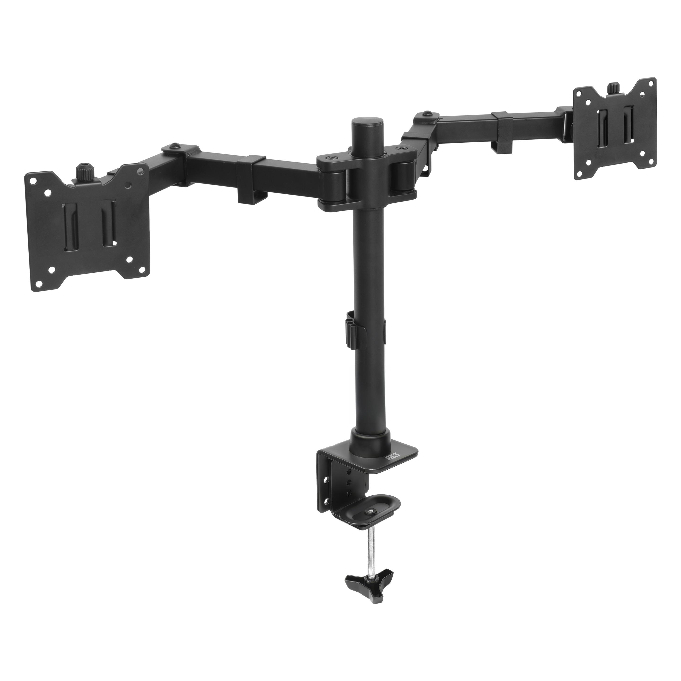 ACT Monitor Desk Mount, 2 screens up to 32ö and 12 kg (Tisch, 32", 12 kg) (AC8326)