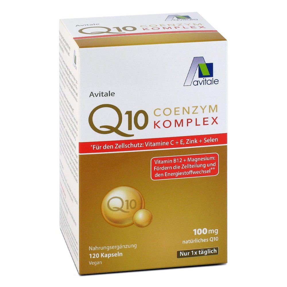 Avitale GmbH Coenzym Q10 100 mg Kapseln+vitamine+mineralstoffe 14217720