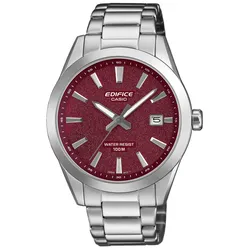 Casio EFV-160D-4AVEF Edifice Herrenuhr Quarz Edelstahl Dunkelrot