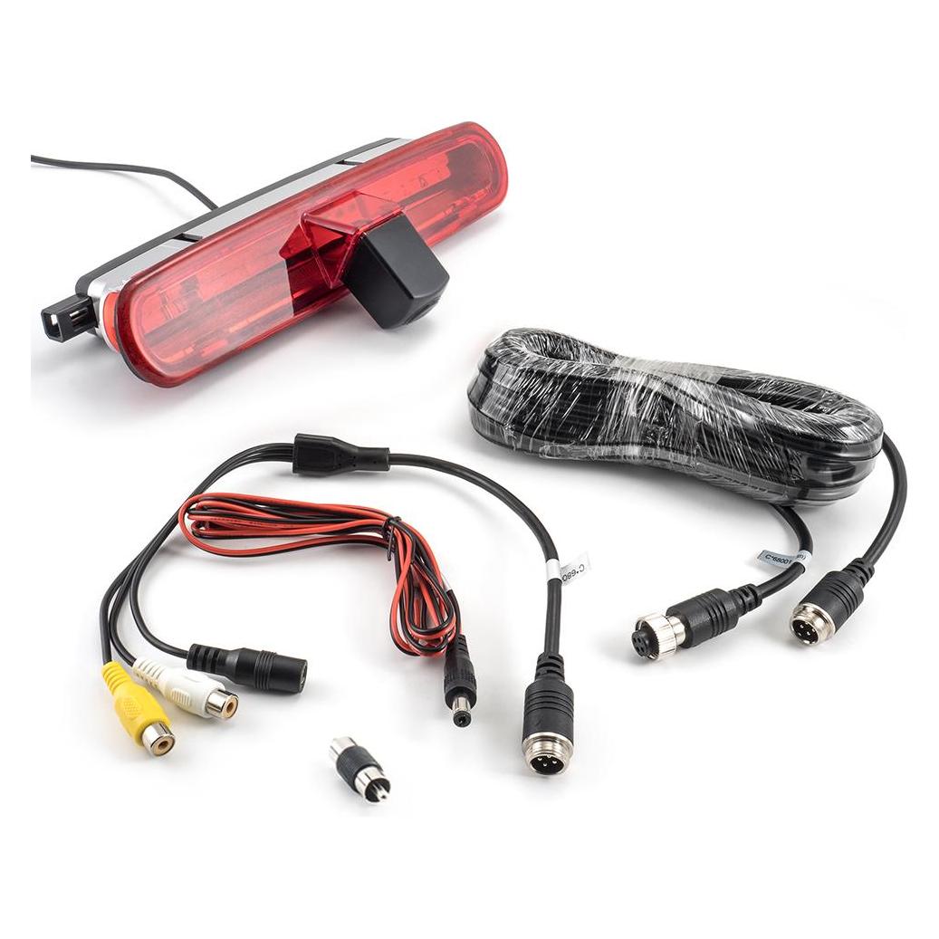 Berling Bremslicht Rückfahrkamera für FIAT Doblo 2, OPEL Combo D (mit Flügeltüren) (KV-DOBLO)
