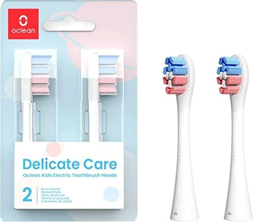 Oclean Kids Extra Soft Ersatzkopf, P3K1 - 2 Stück - weiß, 2 Stück