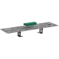 hansgrohe uBox universal Installationsset, 90cm, für Duschrinnen Fertigsets, 56013180