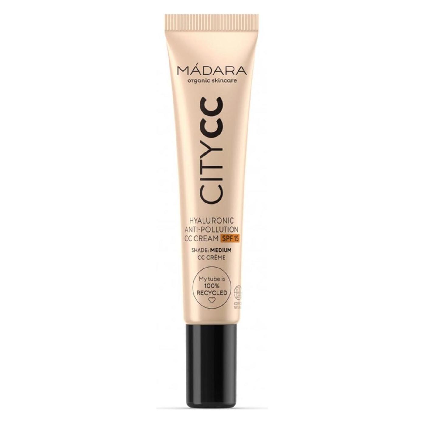Madara CityCC Anti Pollution Cream Medium SPF 15 CC Cream New 15ml (Medium, 15 ml) (42420040)
